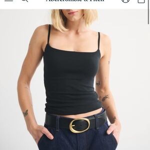 Abercrombie & Fitch Black Camisole Top
